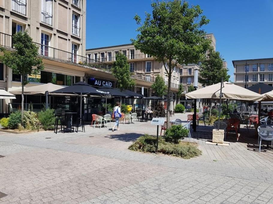 "L'Escapade Havraise" Studio Parking Gratuit Coeur De Ville Le Havre Ngoại thất bức ảnh
